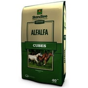 Standlee Hay Company 1180-40111-0-0 40 lbs. Certified Alfalfa Cubes Forage Cubes