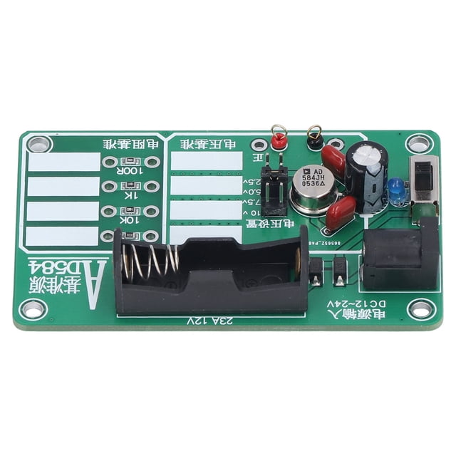 Resistance Reference Board, Voltage Reference Module 4 Channel Copper Terminal 12V-24V Input For Multimeter