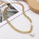 thumbnail image 1 of Collar con Colgante de Perla y Corazón onlyliua Artículos En Liquidación Día de La Madre Corazón de Amor Femenino, 1 of 5