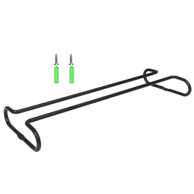 Estante para copas de vino debajo del gabinete, estante para copas, estante para colgar barras, soporte para copas de whisky, organizador de BLESIY jarra de cerveza de vino
