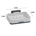 thumbnail image 3 of 100Fens Multifunctional Storage Tray Soap Rack Shampoo Holder Bathroom 180° Rotatable Shower No Drilling, 3 of 6