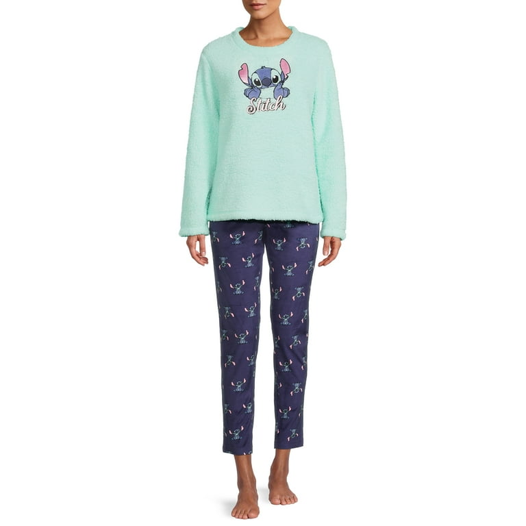 Disney Lilo & Stitch Button Up Pajama Pants Set
