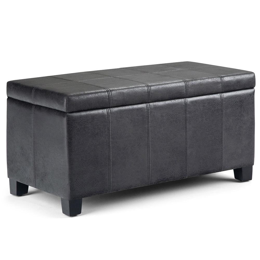 Dover Storage Ottoman Bench - Thumbnail 2