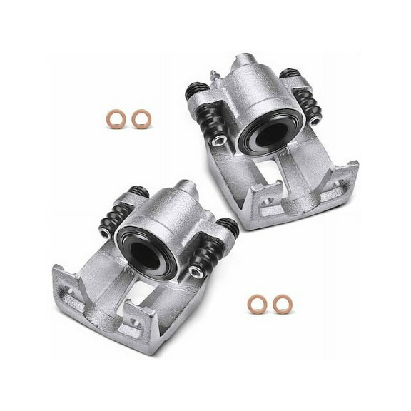 Brake Caliper Set 2 - Compatible with 2003 - 2004 Dodge Dakota