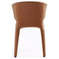 thumbnail image 5 of Manhattan Comfort Conrad 17.3" Faux Leather Dining Chair in Brown (Set of 2), 5 of 7
