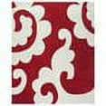 thumbnail image 2 of Safavieh Modern Art Red Contemporary Rug - 8' x 10', 2 of 3