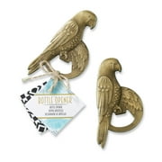 Antique Gold Parrot Bottle Opener