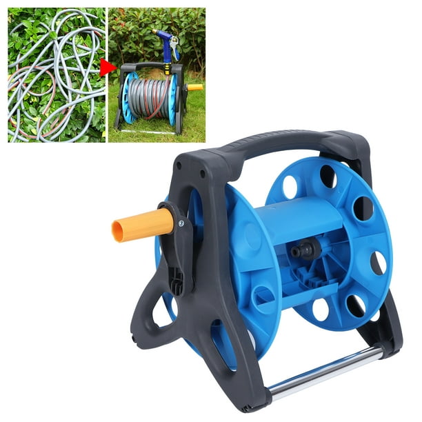 Hose Reel, Water Pipe Organizer, With Folding Rotating Handle Multi-Purpose  Heat Resistance For Farm Agriculture Garden Home