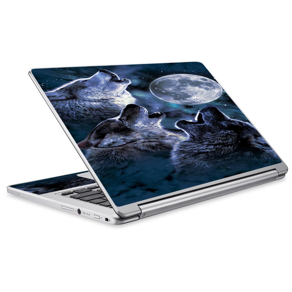Skins Decals For Acer Chromebook R13 Laptop Vinyl Wrap / Howling Wolves