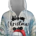 thumbnail image 4 of Merry Christmas Bulldog Enjoys Woofmas Winter Xmas Holiday All Over Print 3D Hooded Duffle Toggle Coat Dog Lover Gifts Idea - 02022, 4 of 6