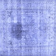 thumbnail image 1 of Ahgly Company Indoor Square Persian Blue Traditional Area Rugs, 3' Square, 1 of 4