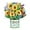 Sunflower Bouquet, variant on Funny Happy Birthday Pop Up Card, Sweet 3D Birthday Gift Box with Envelopes for Adults and Kids