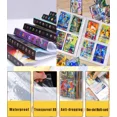 thumbnail image 3 of Card Binder for Trading Cards, Collection Card Albums,Trading Card Storage Binder,4-Pockets Hold 240 Cards-FL4, 3 of 5