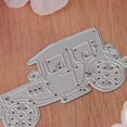 thumbnail image 4 of Troqueles de corte Gloria para hacer tarjetas decoración de fotografía en relieve plata 7.5 x 4 cm, 4 of 9
