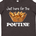 thumbnail image 4 of Inktastic Canada Day Just Here for the Poutine Boys or Girls Toddler T-Shirt, 4 of 5
