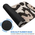 thumbnail image 6 of Long Mouse Pads for Desk,Beige and Black Leopard Pattern Desk Mats on Top Of Desks, Desk Mouse Pad Extra Large with 3mm Non-Slip Base and Stitched Edge for Gaming,Office,Work,Home 31.5"x11.8", 6 of 6
