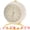 White, variant on Unique Bargains Planet Design Non-Tick Alarm Clock White 4.1"L x 2.5"W x 3.5"H