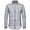 Silver, variant on Men's Street Casual Short Sleeved Hollowed Out Shirt, Knitted Mesh Material, Unique Design for Daily Wear