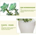 thumbnail image 5 of 2pcs simulation succulents bonsai artificial succulents potted creative small ornaments simulation plants, 5 of 5
