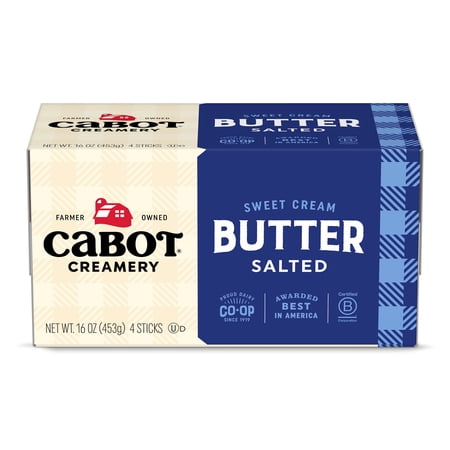 Cabot Creamery Salted Butter Sticks 1 lb (Refrigerated)