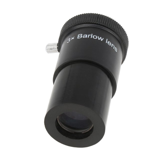 Soporte de montaje de tubo de extensión de 1,25 '' / 31,7 mm Lente de para telescopio Hugo Telescopio ocular Barlow lente