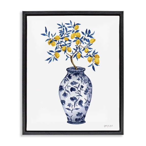 Stupell Industries Bohemian Black Floating Frame Canvas Art, 17 x 21, by Yvette St. Amant