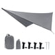 thumbnail image 1 of Lona Impermeable para Tienda, Protección UV y PU Impermeable, Liviana para Acampar, Mochilear y Aventuras al Aire Libre,360*290cm Gray, 1 of 5
