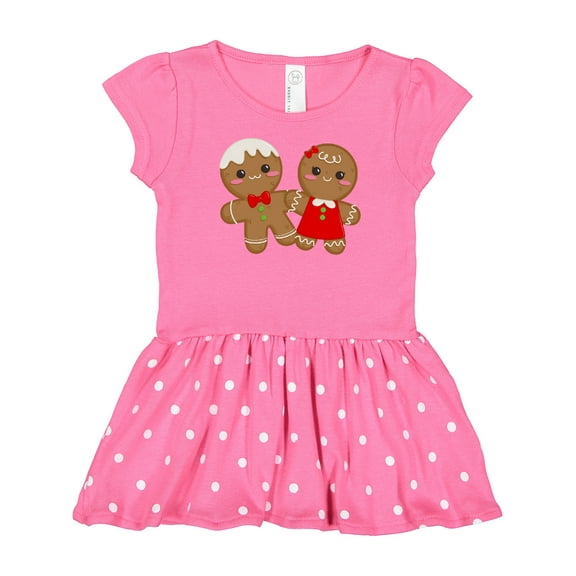 Inktastic Gingerbread Couple Gift Baby Girl Dress