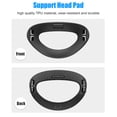 thumbnail image 2 of VR Game Headset Head Strap Pad Virtual Reality Casco Diadema Cushion Gaming Consola Accesorios Reemplazo para Oculus Quest 2 Negro tholdsy EL014447-01B, 2 of 7