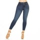 thumbnail image 1 of Jeans Basícos SAVI JEANS Pantalón Dama Push Up skinny azul oscuro 7, 1 of 5