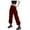 Wine, variant on AherBiu Plus Size Cargo Pants for Women High Waisted Hiking Pants Lightweight Juniors Cargos with Multi Pockets