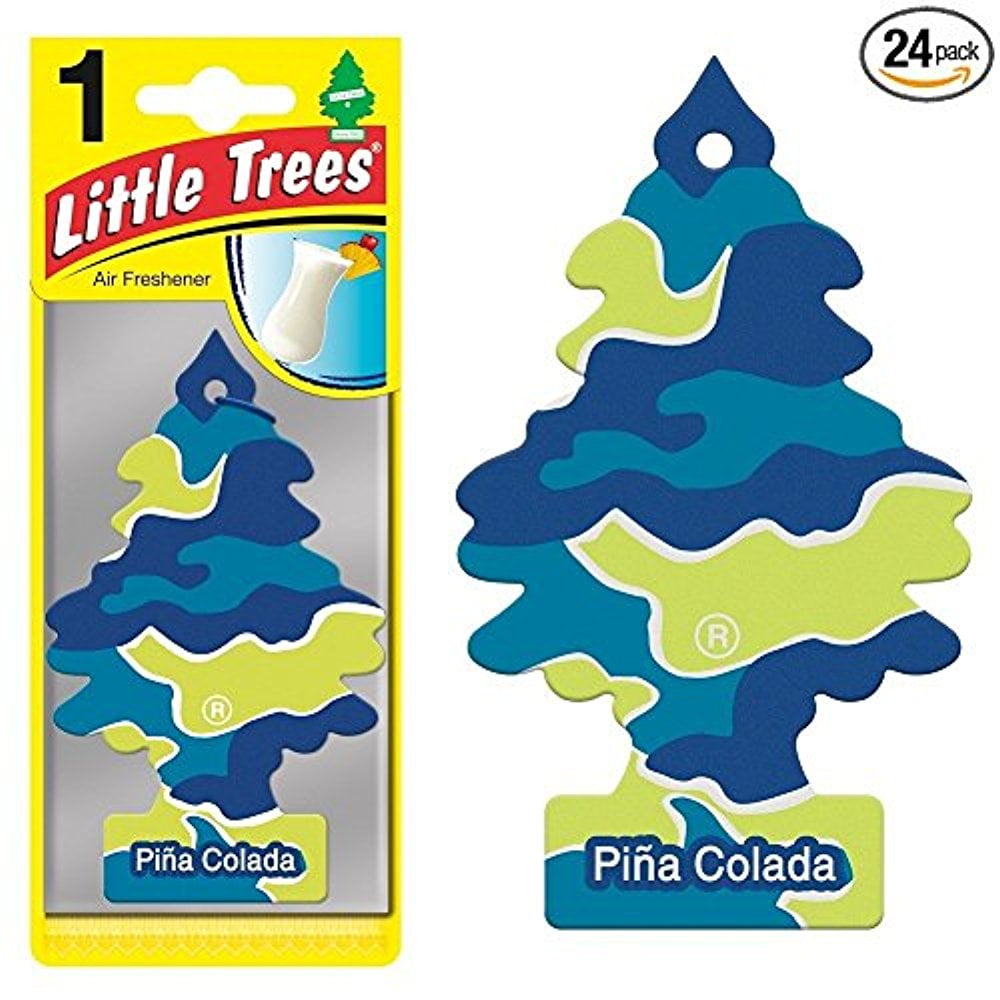 Little Trees® Car Air Fresheners Pina Colada Scent (24 Pack) Walmart