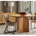 thumbnail image 7 of Bartlett Natural Finished Modern Organic Wood Dining Table, 7 of 7