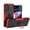 Red, variant on SaniMore for Motorola Moto G Stylus 4G 6.8" 2022 Case, [360°Rotating Kickstand] [Magnetic Car Mount]Shockproof Anti-drop Tri-layer Matte Hybird Rugged Heavy Duty Protective Shell, Orange