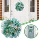 thumbnail image 1 of Decoración de puerta de corona de cinta del día de San Patricio, guirnalda de festival irlandés de 16,5 pulgadas, decoración de trébol colgante para el hogar, oficina, fiesta, letrero de bienvenida, 1 of 8