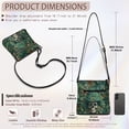 thumbnail image 7 of Kuiaobaty Shamrock Skull Print Crossbody Bag for Women, Large Capacity Leather Satchel Purse with Adjustable Strap, St Patrick's Day Shoulder Handbag Crossbody for Travel, Green, 7 of 7
