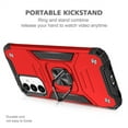 thumbnail image 5 of TASHHAR Samsung Galaxy A14 5G Case Magnetic Ring Kickstand Military Grade Double Layer Drop Protection Durable Detachable for Galaxy A14 5G Phone - Red, 5 of 8