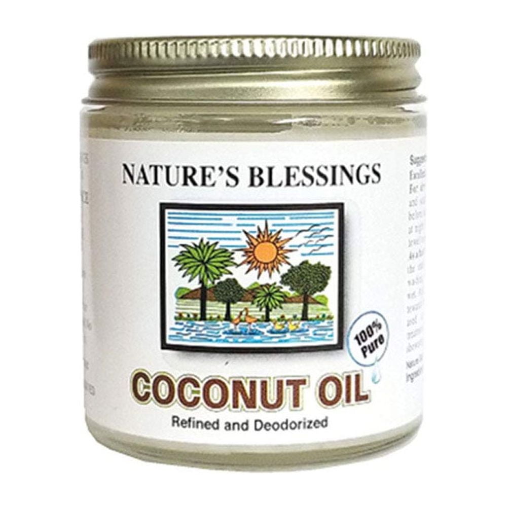 Nature's Blessings 100 Pure Coconut Oil, 3.88 Oz. - Walmart.com