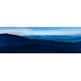 thumbnail image 2 of McLoughlin, James 32x13 Gold Ornate Wood Framed with Double Matting Museum Art Print Titled - Misty Mountains I, 2 of 4