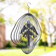 thumbnail image 1 of Decoración de jardín con hilandero de viento colgante cinético, ángel de hilanderos de viento cortado con láser - 3D, regalos de decoración de hilanderos de viento de mandala al aire libre, 1 of 4