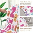 thumbnail image 4 of BZSMCE Chairs Slipcovers Dining Chair Covers Cute Bear Stylized Printing Creative Pattern, 4 of 7