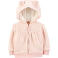 thumbnail image 1 of Suéter con capucha para bebé Simple Joys de Carter's 24M Pink, 1 of 4