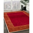 thumbnail image 2 of Ahgly Company Indoor Square Abstract Red Abstract Area Rugs, 7' Square, 2 of 6