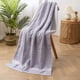 thumbnail image 3 of Set of 3 luxury bath towels, 100% cotton towel set (1 large bath towel, 1 hand towel, 1 washcloth) gray, 3 of 5