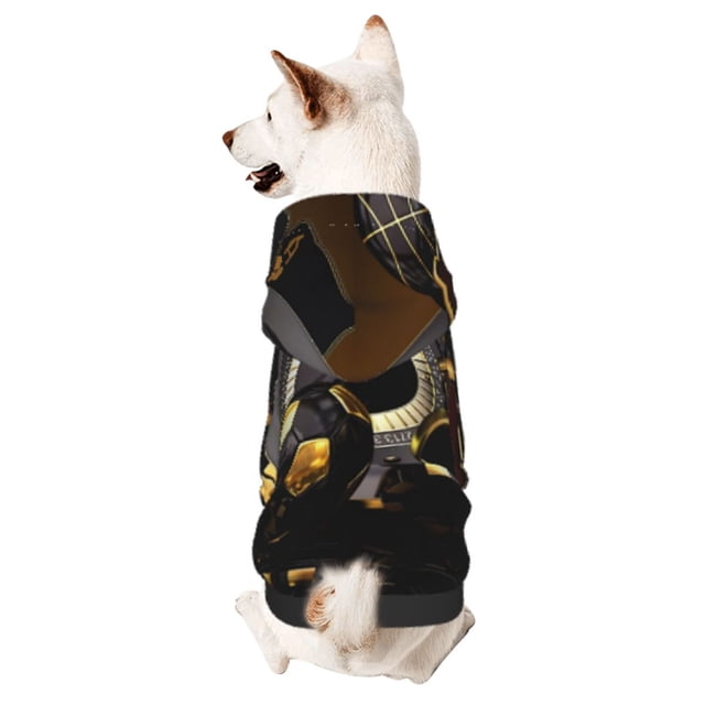 Balery Casino Cards Sudadera con Capucha para Perros Pequeños – Ropa para Mascotas, Disfraz para Perros y Gatos, Ideal para Fiestas y Cosplay-XX-Large
