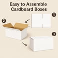 thumbnail image 4 of Mycheny 25-Pcs 9x6x4 Inches Corrugated Cardboard Shipping Boxes - BM964 Small Business Mailers, Ecommerce Gift Boxes for Mailing, Storing, 4 of 7