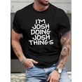 thumbnail image 1 of Men'S Short Sleeve T-shirt Summer T-shirt Top Tee For Adult, Men, Women, Teen, Teenager, Adolescent, Youth, 1 of 4