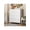 White, variant on XC  Dresser For Bedroom With 8 Drawers Tall Dresser & Chest Of Drawers Fabric Dresser With Wood Top And Sturdy Steel Frame