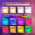 thumbnail image 3 of Floor Lamps for Living Room with Color Temperatures LED Bulb Standing Lamp Tall with Adjustable Shade Tall Lamps for Bedroom Office Classroom Dorm Room Apartment W Bulb Includ, 3 of 6