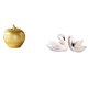thumbnail image 1 of Escultura Moderna De Resina Con Forma De Fruta Y Cisne Para Mesa, Estantería, Dormitorio, Oficina, Sala De Estar, Decoración Del Hogar, 1 of 8